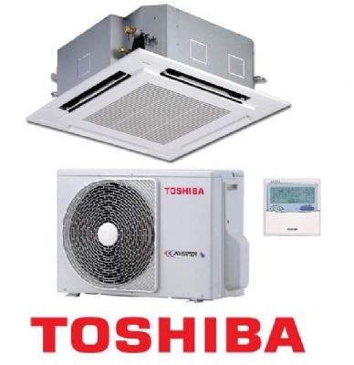 Toshiba âm trần Cassett,4 hướng Thổi, 18.000BTu/h, Dòng Thường